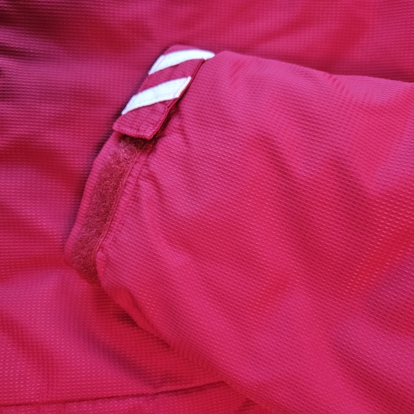 Kewl Nose Bleed Red and White Insulated Team Travel Winter Jacket, NWT, Small - Picture 4 of 11